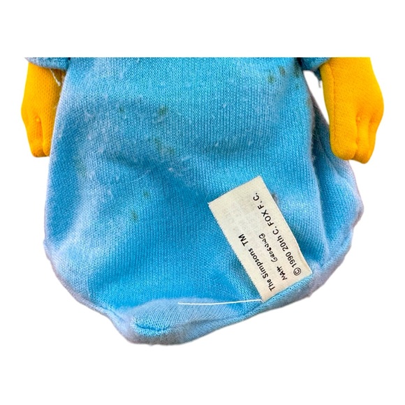 The Simpson’s Maggie Simpson Plush Doll Burger King Toy - Picture 8 of 9